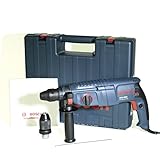 Bosch Professional GBH 2600 Bohrhammer, SDS-plus-Wechselfutter, 13 mm Schnellspannbohrfutter, 720 W, Koffer, 0611254803